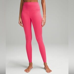 Lululemon Glaze Pink Align High Rise Leggings 28" Size 4